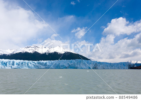 Perito Moreno glacier view, Patagonia scenery, Argentina 88549486