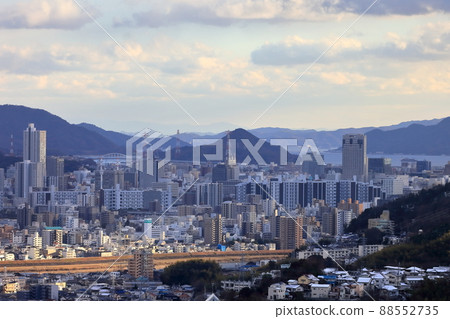 Scenery of Hiroshima city (viewed from Kasugano housing complex) Scenery of Hiroshima city (viewed from Kasugano housing complex) 88552735