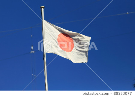 Hinomaru繞在風中的旗幟 Hinomaru繞在風中的旗幟 88553077
