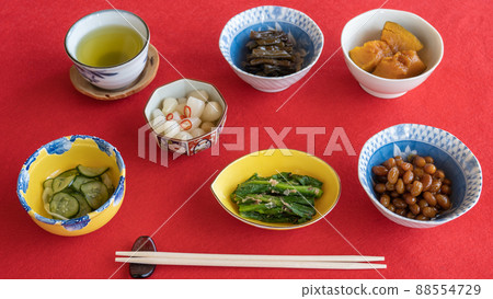 Japanese side dishes, side dishes, Japanese food image 88554729