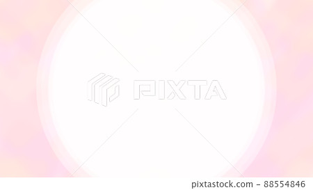 4k粉色粉色日式相框圓點球環紅色背景素材背景 88554846