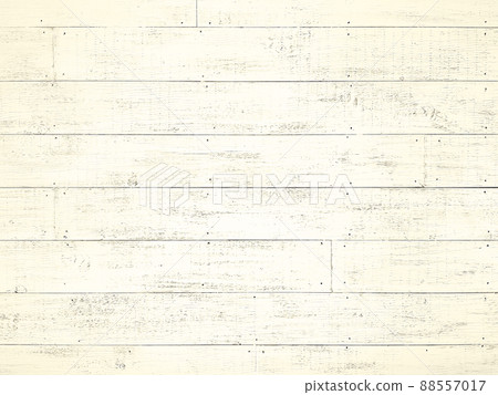 塗有黃白色油漆的木紋板的背景圖像 塗有黃白色油漆的木紋板的背景圖像 88557017