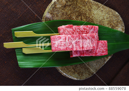 Matsusaka meat beef skewers 88559078