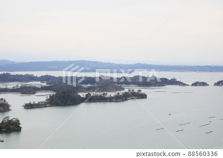 Matsushima's four major views, Otakamori's spectacular view Matsushima's four major views, Otakamori's spectacular view 88560336