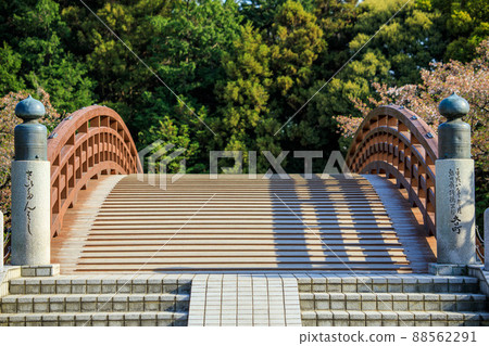 丹羽郡大口町堀關公園的斷橋 88562291