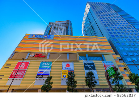 Cityscape of Sumida Ward, Tokyo Olinas Mall and Olinas Tower 88562837