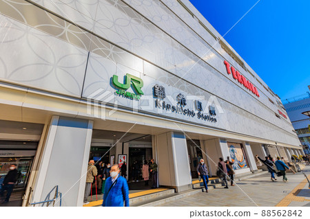 東京都錦糸町站南口墨田區街景 88562842