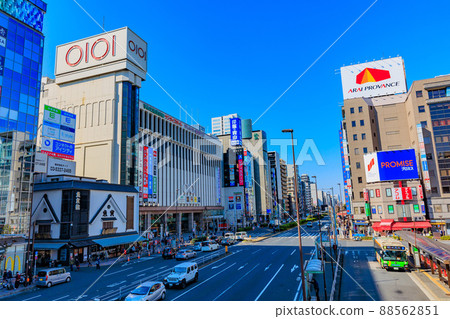 Cityscape of Sumida Ward, Tokyo, Kinshicho Station South Exit, Keiyo Road 88562851