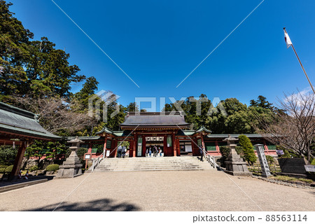Shihahiko Shino Shiogama神社的水屋 88563114
