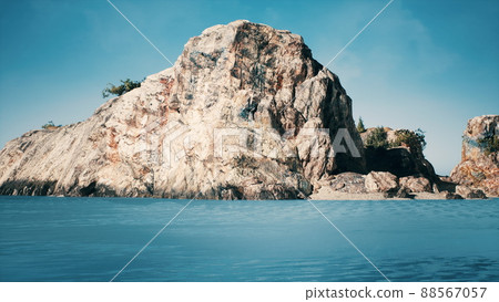rock formation on the Costa Brava 88567057