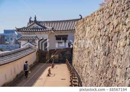 (兵庫縣)世界遺產姬路城/太鼓塔 (兵庫縣)世界遺產姬路城/太鼓塔 88567194