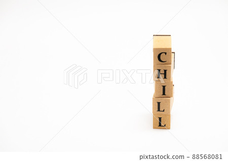 英文單詞塊CHILL 88568081