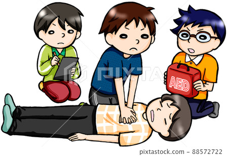 Emergency lifesaving training Emergency lifesaving training 88572722