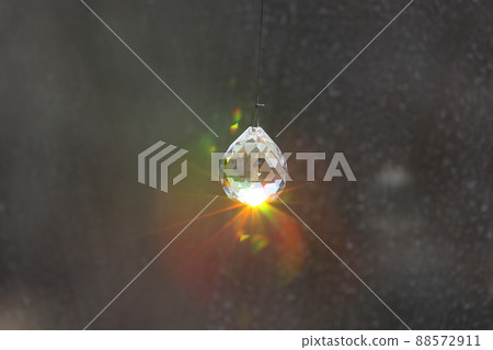 glass, by the window, light 88572911
