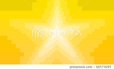 Pixel art star pattern background (yellow) 88573095