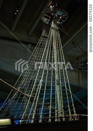 Stockholm, Swden - Novemer 6, 2018. Visit of The Vasa ship in Vasa Museum. 88574320