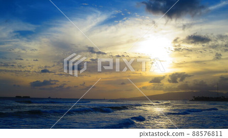 夏威夷檀香山風景 夏威夷檀香山風景 88576811