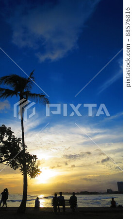 夏威夷檀香山風景 88576816