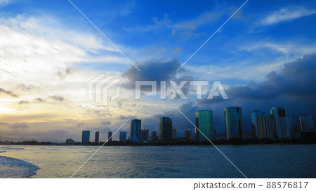 夏威夷檀香山風景 夏威夷檀香山風景 88576817