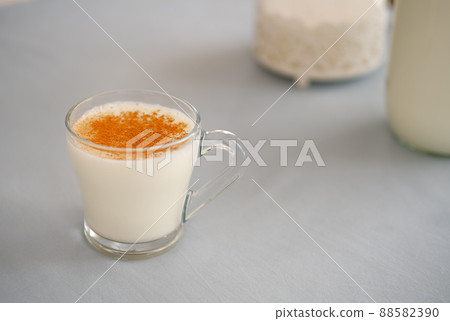 Traditional Turkish hot beverage salep or Sahlep. Traditional Turkish hot beverage salep or Sahlep. 88582390
