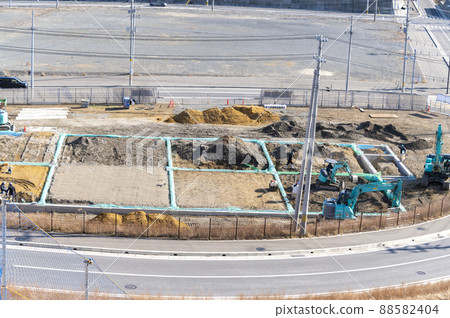 Civil engineering site Civil engineering site 88582404