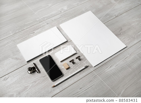 Blank corporate stationery 88583431