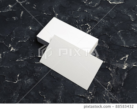 White business cards 88583432
