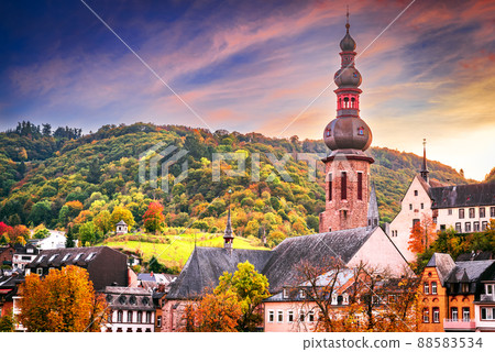 Cochem, Germany - Moselle River, travel landscape. 88583534