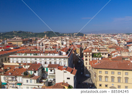Florence skyline from Giotto's Bell Tower (Italy-Florence) Florence skyline from Giotto's Bell Tower (Italy-Florence) 88584245