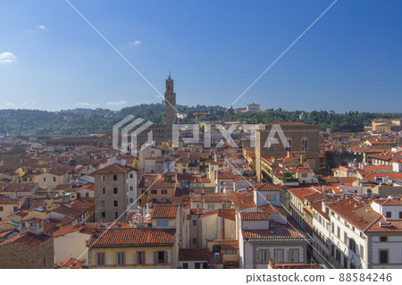 Florence skyline from Giotto's Bell Tower (Italy-Florence) Florence skyline from Giotto's Bell Tower (Italy-Florence) 88584246