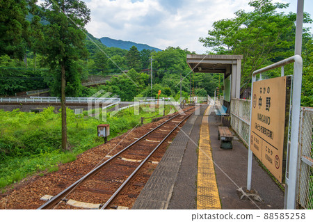 Watarase Valley鐵路中野站首頁初夏風景 88585258