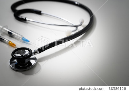 Stethoscope Syringe Medical Stethoscope Syringe Medical 88586126