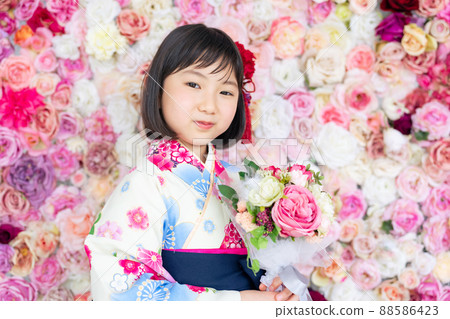 和服少女紀念照半成人禮七鄉山影樓 88586423