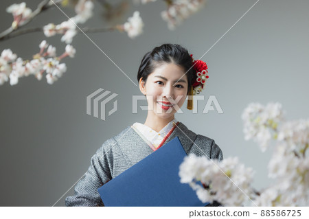 和服袴畢業典禮小櫻 和服袴畢業典禮小櫻 88586725