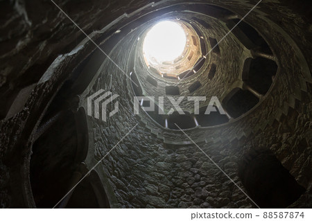Famous landmark Quinta da Regaleira estate in Sintra Famous landmark Quinta da Regaleira estate in Sintra 88587874