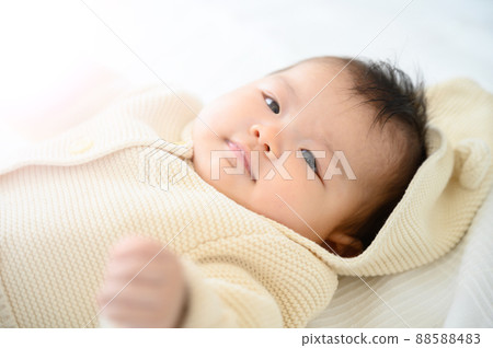 Cute smiling baby Cute smiling baby 88588483