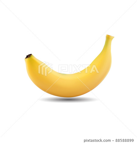 Cavendish banana on white background Cavendish banana on white background 88588899