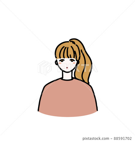馬尾辮的女人 88591702