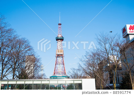 Sapporo Spring Odori Park and TV Tower 88591774
