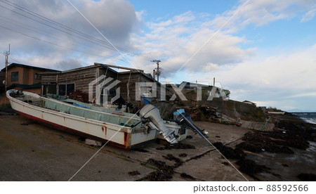 Tsugaru Strait Omazaki coast 88592566
