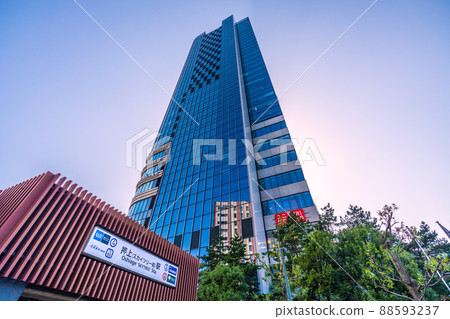 View of Tokyo cityscape of Japan, such as Oshiage station 88593237