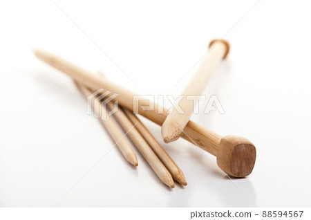 isolated knitting needles isolated knitting needles 88594567