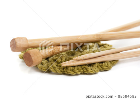 isolated knitting needles isolated knitting needles 88594582