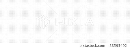 Dotted grid seamless pattern for bullet journal. Black point texture. Black dot grid for notebook paper. Vector illustration on white background 88595492