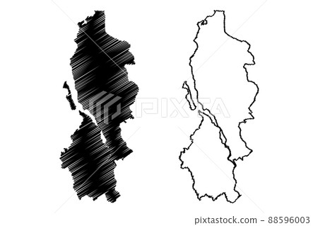 Lecco province (Italy, Italian Republic, Lombardy region) map vector illustration, scribble sketch Province of Lecco map Lecco province (Italy, Italian Republic, Lombardy region) map vector illustration, scribble sketch Province of Lecco map 88596003