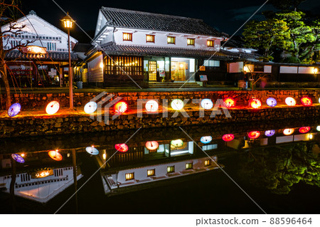 Illuminated Kurashiki Bikan Historical Quarter Akari Haruyo Illuminated Kurashiki Bikan Historical Quarter Akari Haruyo 88596464