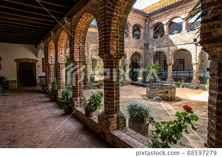 Inside Monastery of Tentudia in Calera de Leon, Extremadura, Spain Inside Monastery of Tentudia in Calera de Leon, Extremadura, Spain 88597279