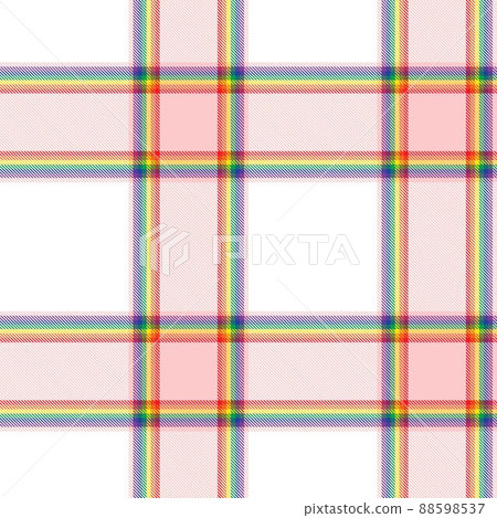 Rainbow Plaid Tartan Checkered Seamless Pattern Rainbow Plaid Tartan Checkered Seamless Pattern 88598537
