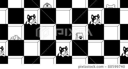 dog seamless pattern french bulldog vector checked pet puppy breed cartoon character repeat wallpaper isolated tile background gift wrapping paper doodle illustration design clip art dog seamless pattern french bulldog vector checked pet puppy breed cartoon character repeat wallpaper isolated tile background gift wrapping paper doodle illustration design clip art 88599740