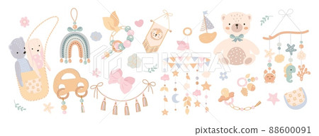 cute baby toys images clipart